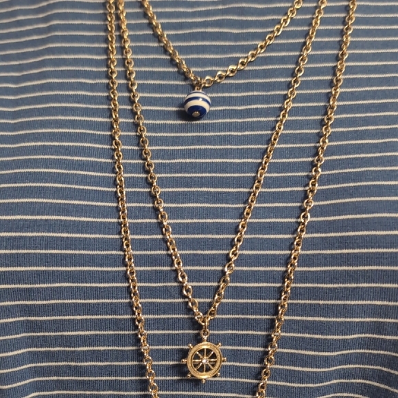 Charming Charlie Nautical Necklace with Tassel - Picture 5 of 7